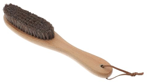UPKOCH Rosshaar Pferdebürste mit Holzgriff für Sanfte Haarentfernung und Reinigung Effektive Staubbürste für Pferdepflege und Fellpflege