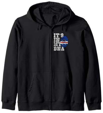 Cabo Verde,Cape verde Flag,Flag of Cabo Verde. Zip Hoodie
