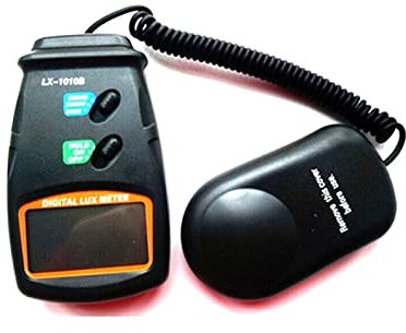 Luxmetro portatile, LX1010B HandheldDigitalilluminamentoMeterDigitalMeterLuxcon Lcd. Visualizzare1-50.000Lux,piante acquario luce tester(2)