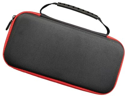 Cryfokt Estuche de Nailon para Consola de Juegos Portátil, Bolsa de Almacenamiento Ordenada para RG556, RG557, Almacenamiento de Malla Incorporado, Adecuado para Accesorios de Juegos