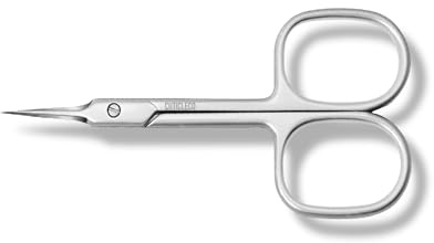 Cuticleco. Professional Cuticle Scissors, Stainless Steel Matte Coated Curved Edge. Trimming Excess Dead Skin Scissors Manicure Pointed