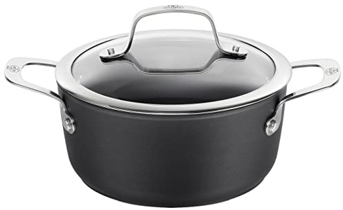 BALLARINI Alba pot with lid titanium 2.7 L ALBG2LD.20D