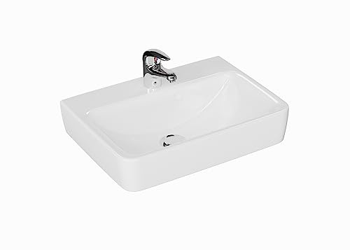 Pelipal Waschbecken aus Keramik Quickset 328 in Weiß, 50 cm breit | Keramik-Waschbecken