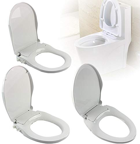 Sedile WC per bidet, con bidet doccia/WC V/O/D, forma per la cura intima, forma a D