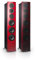 Nubert nuVero 110 | Rot/Schwarzes Standlautsprecherpaar | 2 Stück High End Standlautsprecher | Lautsprecher für Stereo | HiFi Qualität auf höchstem Niveau | Passiv Standboxen 3 Wegen Made in Germany