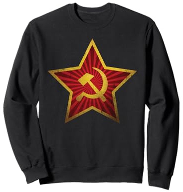 Symbole soviétique CCCP - Marteau de faucille - Symbole vieilli Sweatshirt