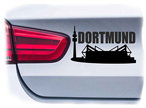 WB wohn trends Auto-Aufkleber, Dortmund, dunkelblau, 15cm breit, Farbe und Größe wählbar, KFZ-Sticker LKW Spruch