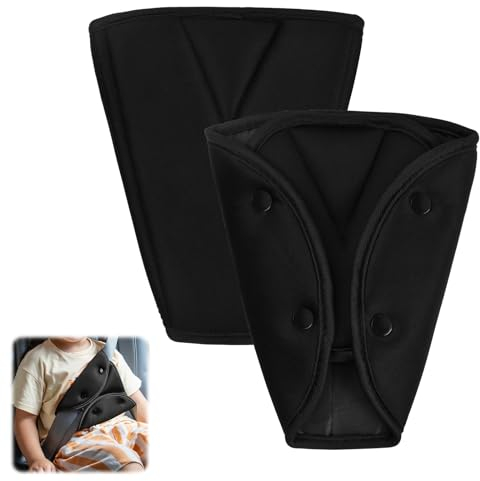 2 stück Auto Gurtpolster Auto Gurtpolster Sicherheitsgurt Kinder Auto Sicherheitsgurte Einstellen Polster Sicherheitsgurtpolster Auto Gurtkissen,Abnehmbar, Hochwertiges Gurtpolster für Erwachsene