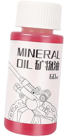 Hugsweet Mineralöl für Fahrradscheibenbremsen, Fahrradbremsöl,60 ml hydraulische Scheibenbremsflüssigkeit - Ölflüssigkeit für hydraulische Scheibenbremsen von Fahrrädern, Bremsflüssigkeit für