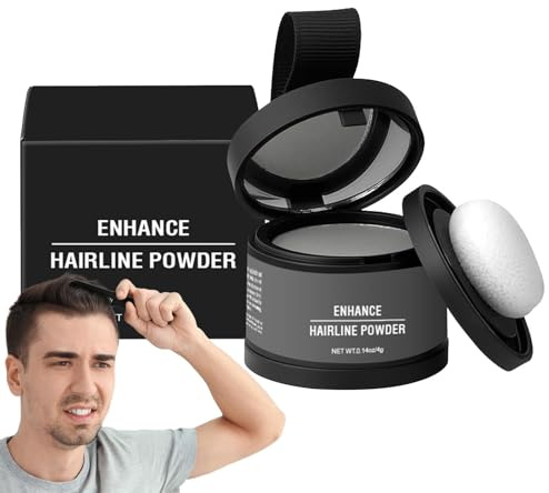 Polvo para el cabello para mujeres, Polvo de raíz para el cabello | Polvo de textura del cabello con aplicador, cobertura de retoque de raíces,Herramienta de sombreado de cabello de larga duración, co