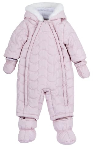 Chicco Tuta da Sci Bimba 0-24 Calda e Imbottita, Inclusiva di Guanti Integrati FW25 253