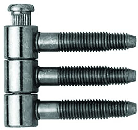 Cerniera Anuba acciaio 3 gambi da 16 articolo 40 / H SFS intec - Bronzo
