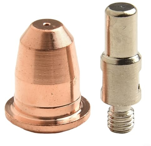Set mit 20 Plasmaschneider-Fackelelektrodenspitzen und Düsen für Klutch 275i 375i P400DV P300i mit 0 8 mm Blende kompatibel
