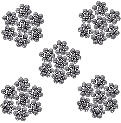 Aundhegrtt 250 Pcs 10mm Diameter Steel Ball Bearings for Bicycle Hubs