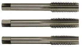 Tivoly 1050051040070 Jeu de 3 Tarauds Main Hss, Din T Line Ø M4*70