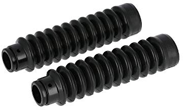 Set: 2x Faltenbalg für Telegabel in Schwarz - für Simson S51, S53, S70, SR50, SR80