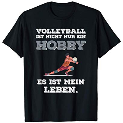 Volleyball Spruch Lustig Beachvolleyball Aufschlag Trikot T-Shirt
