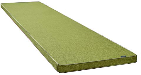 bandezid Bankauflage Bankkissen Auflage,Bierbankauflage,strapazierstark und langlebig,Sitzauflage Indoor Outdoor Lange Sitzkissen Pads Bank Sitzkissen-Grün 150×30×5cm(59×12×2in)