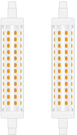 Caldarax Leuchtmittel R7s LED 118mm 12W, Warmweiß 3000K R7s LED Lampe 118mm 1500LM Ersatz Für 120W R7S Halogenlampe, Nicht Dimmbar, 360° Abstrahlwinkel, AC 220V-240V, 2 Stück