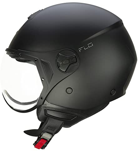 CGM Casque Jet 167A FLO Mono Noir 167A-ASA-01-E1 Taille XL