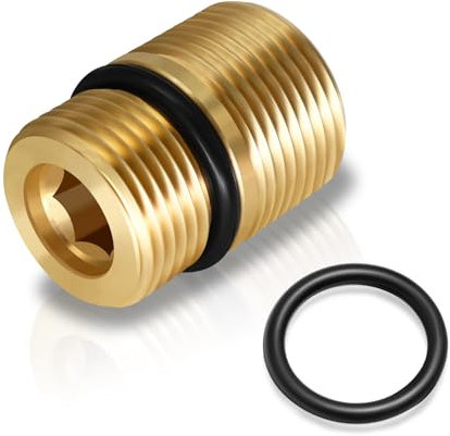 Boltigen Brass Pressure Washer Pump Fitting, Male M20 to Male M22 Water outlet Fitting, Suit For 510020 520004 520006 520020 Pressure Water Pump(1 Pack)