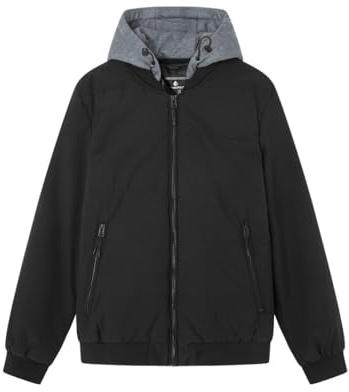 Springfield Chaqueta para Hombre, Negro Estandar, XL