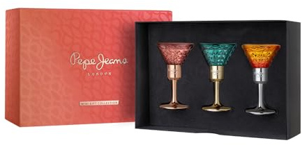 Pepe Jeans Life Is Now, Cocktail Edition, Celebrate Miniature Parfüm Damen Set 3 Teile Eau de Parfum Frauen 15ml Geschenkset Damen