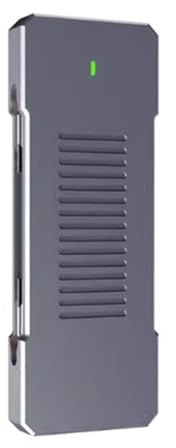 Versatile M.2 NVMe SSD Enclosure Espandi la capacità di archiviazione Enclosure di piccole dimensioni Recinzioni USB 3.1 veloci Plug and Use