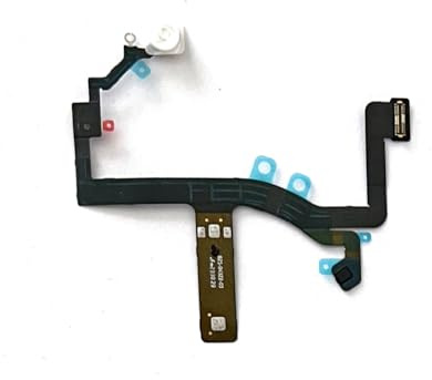 Flash Light Flex Cable for iPhone 15 Series 15/15 Plus / 15 Pro / 15 Pro Max. Flashlight, Microphone, LED Flash Light Replacement Part OEM (15)