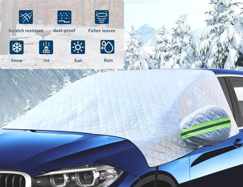 LIUIN Auto Windschutzscheibe für Mercedes Benz Sprinter (2006-2018), Auto Frontscheibenabdeckung Winter Sonnenschutz Windschutzscheibenabdeckung