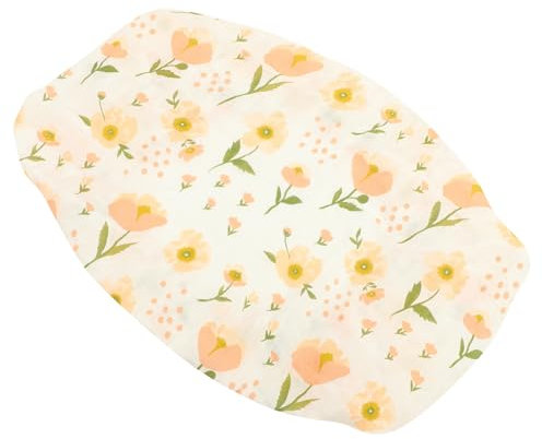 ibasenice Wickelauflage Bezug Für Babys Waschbar Und Abnehmbar Aus Zartem Blumenmuster Geeignet Für Wickeltisch Und Wickelunterlagen Für Jungen Und ädchen