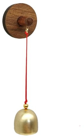 Cloche De Commerçant, Carillon De Porte Pour Entrée, Cloche Pour Ouverture De Porte, Carillon De Cloche À Vent D'ouverture De Porte En Bois, Créatif Vintage Auto-adhésif Cloche Pour Entrée Commerciale