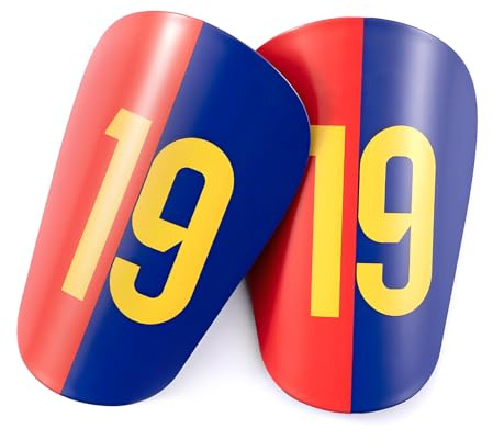 Ecoret-Pro 2 Piezas Mini Espinilleras Futbol, Personalizadas Espinilleras Fútbol Pequeñas, Alta Resistencia al Impacto Equipos de Protección para Niños Jóvenes Niño y Niñas