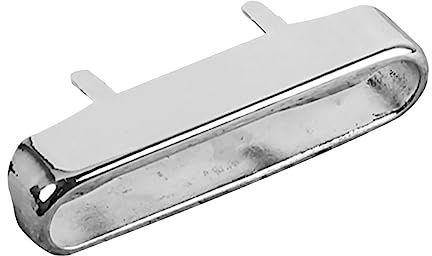 BESPORTBLE Nickel Plattierte Tl Shell Pickup Cover für Humbucker Tonabnehmer Hohl Kompatibel mit Tl Gitarren Einfache Installation Ersatzteil für Gitarrenliebhaber und Musiker