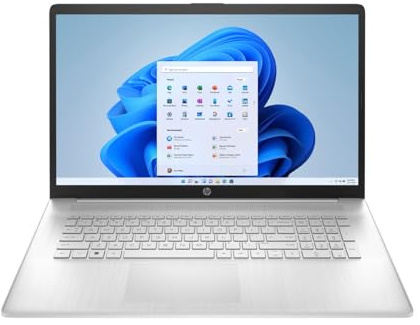 HP Laptop 17-cp2050nf - AMD Ryzen 5-7520U / Jusqu' 4.3 GHz - Win 11 Home - Radeon Graphics - 16 Go RAM - 512 Go SSD NVMe - 17.3 IPS 1600 x 900 (HD+) - Wi-FI 6, Bluetooth - Clavier : Français