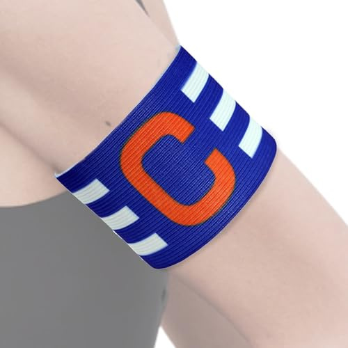 Générique Bracciali da Capitano per Il Calcio, Fascia da Capitano, Bande di Calcio, Fascia da Uomo, da Gioco per Adulti e Giovani