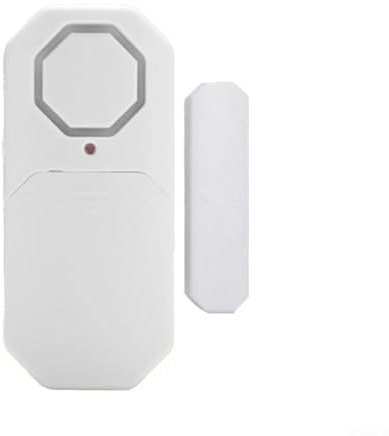 Alarme sans fil pour porte et fenêtre 140 dB Volume réglable avec télécommande 5 modes Rappel lumineux pour la sécurité de la maison Protection
