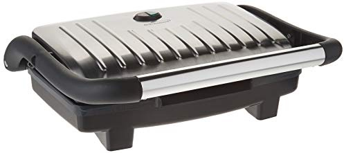 Brentwood TS-611 Compact Panini Press & Sandwich Maker,1000-Watt, Non-Stick,Stainless Steel