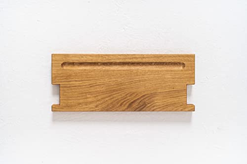 Kleiderleiter Regal RB1 aus Eiche Dinky, 35,5 x 15 x 2 cm | Regal ist uf jeder Sprosse nutzbar, Handarbeit aus Deutschland