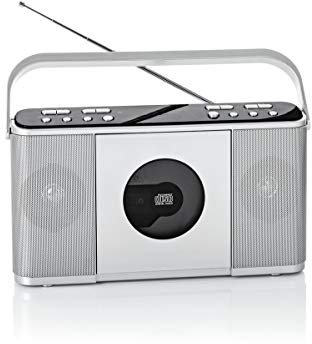 Radio da valigia CD CD 828D con DAB – CD, DAB + radio digitale, radio FM/FM con sintonizzatore PLL, lettore USB, AUX IN