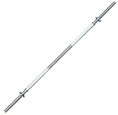 HXEFNA 28Mm Hantelgewichtstab, Massive Stahl Gerade Hantelbahnen, Fitnessgewicht Hohe Intensität Training Brustbank Press, Anti-Rutsch Durable,1.2M