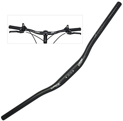 Wake Manubrio MTB Alluminio 31.8 Manubri Bici da Corsa 22mm Mountain Bike Riser Handlebar Bicicletta 780mm
