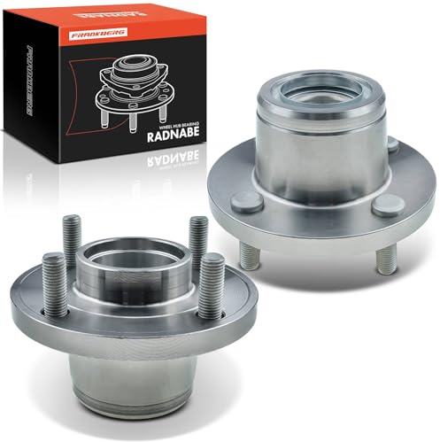 Frankberg 2x Radlager Radlagersatz Hinten Flansch-Rad ⌀136 1085043 | Kompatibel mit Fiesta V Van, 2 DY, Focus Stufenheck DFW, Fiesta V JD JH, Fusion JU, Focus DAW DBW, Focus Turnier DNW