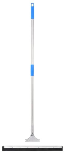 Brokky Floor Squeegee 55x119.5 cm Steel and Rubber-Floor Squeegee with Squeegee Long Handle, Floor Wiper, Outdoor/Indoor Wet Room Floor Squeegee Heavy Duty, Ideal Squeegee Mop for Home