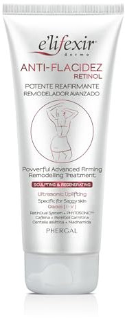 Elifexir | Anti-flacidez Retinol | Esculpe, Reafirma y Renueva | Piel más Elástica, Firme y Luminosa | Con Retinol CB 50 + Retinyl Palmytate y Tecnología de Ultrasonidos | 200 ml