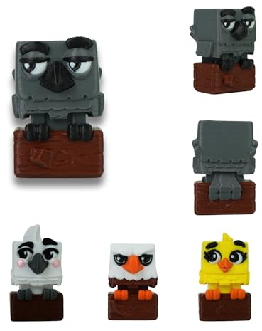 Koala Studio Fidget Corbeau Clicker Anti-Stress Oiseau Idées Cadeaux Adultes - Anniversaire Noel Fêtes Anxiété Format de Poche Bureau Petit Léger Gadget Animal Pression Touche