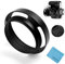 49mm Hohl Gegenlichtblende,Fotover Universal Metall Sonnenblende Streulichtblende mit Objektivdeckel für Canon Nikon Sony Pentax Olympus Fuji Kamera + Mikrofaser Putztuch