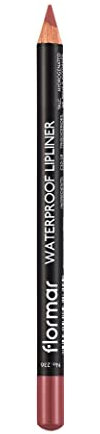 Flormar Waterproof Lipliner - Crayon a Levre Waterproof – Longue Tenue et Résistant aux Bavures – Définition Naturelle pour Tous les Teints – Crayon Contour des Lèvres Nude, 236 Nut Cookie