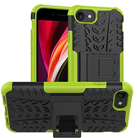 ALDHOFA iPhone 8 Hülle,iPhone SE 2020 Hülle,(TPU Series) Handyhülle Schutzhülle Silikon für iPhone 8/SE 2020-Grün