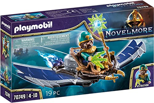 PLAYMOBIL Novelmore 70749 Violet Vale - Magier der Lüfte, Empfohlen ab 4 Jahren